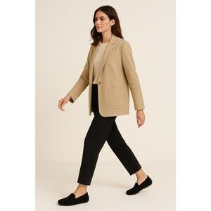 Tod’s Gommino Black Suede Driving Loafers Women’s Size 38 (US 8) Vibram Italy